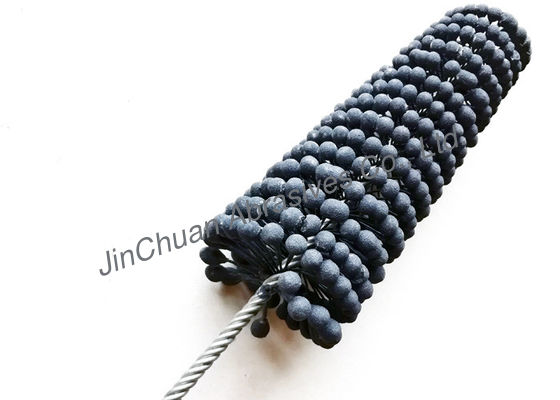 İç Delik Yüzeyinin İşlenmesi İçin Çeşitlendirme Aşındırıcı Esnek Honlu Fırça