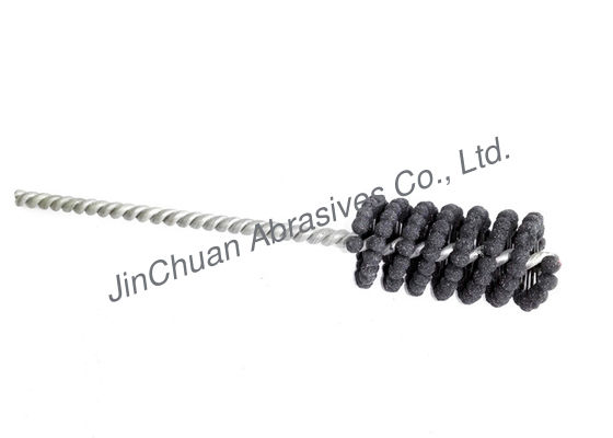 76 mm Siyah Renkli aşındırıcılar Parlatma ve çapak alma için Esnek Honlama Fırçası