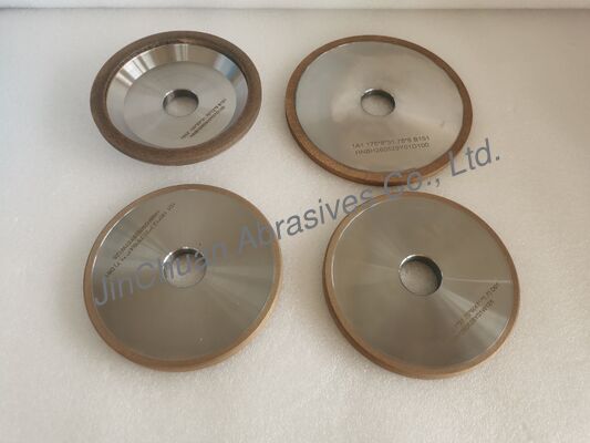 Metal bağlı 1A1 & 12A2 CBN keskinleştirme için öğütme tekerlekleri
