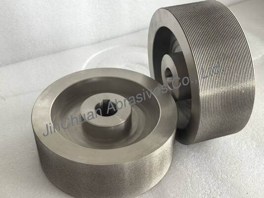 Elektro Bağlı CBN Disk 200x75x31.75mm B140-170 12TPI Testere Bıçakları Diş Açma için CBN Disk