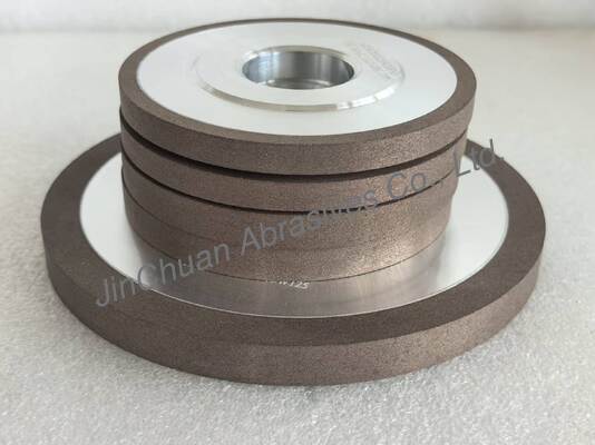 100 mm reçine bağlı elmas öğütme tekerleği 1A1 14A1 öğütme ve keskinleştirme için