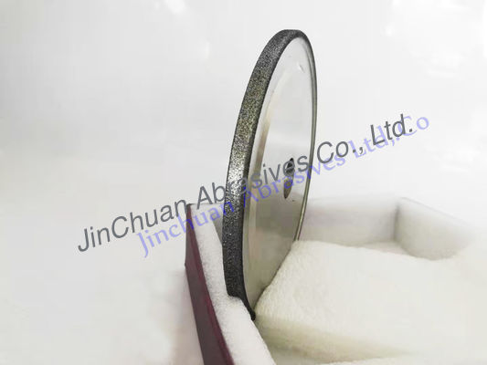 127mm Elektroliz CBN Elmas Tekerlek Turbo Diş Eziyet Özelleştirilmiş Çelik Gövde Şekli İçin