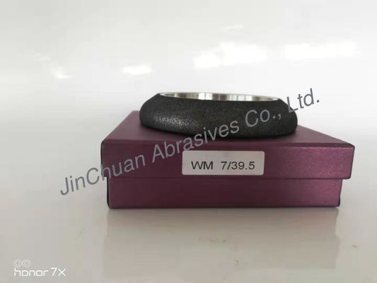 Ahşap Bant Testere Bıçakları İçin CBN Bileme Tekerlekleri 7/39,5 uzun çalışma ömrü ve iyi bileme yüzeyi ile