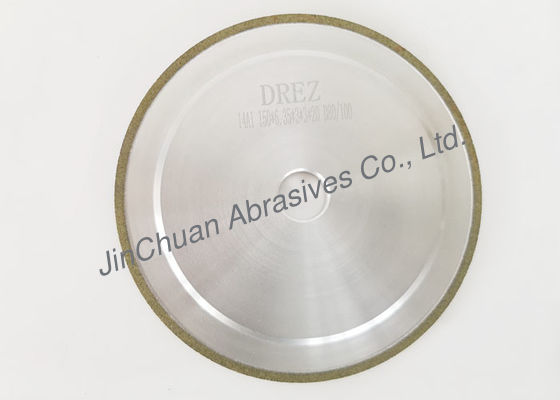 14A1 150mm * 6.35mm * 3mm * 3mm * 20mm D80 / 100 / Reçine Gümrüklü Elmas Taşlama Taşları Yüksek Taşlama Verimliliği