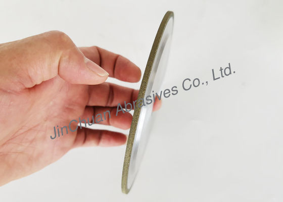 14A1 150mm * 6.35mm * 3mm * 3mm * 20mm D80 / 100 / Reçine Gümrüklü Elmas Taşlama Taşları Yüksek Taşlama Verimliliği