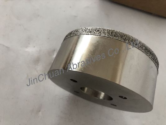 Sert Alaşımlı / Cam İçin Kupa Tipi Elektrolize Elmas Tekerlek Özel Kum