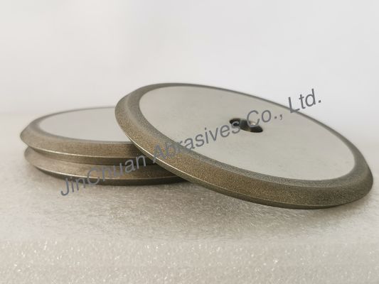 Yüksek Sertlik İş Parçası Yuvarlak Cbn Aşındırıcı Tekerlekler