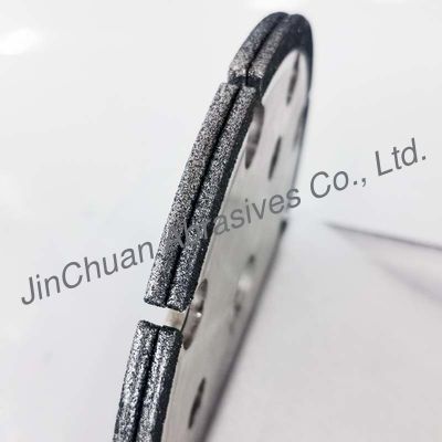 Shape Cbn Elmas Taşlama Tekerlekleri Çelik Malzeme Yuvarlak Şekil Yüksek Performans