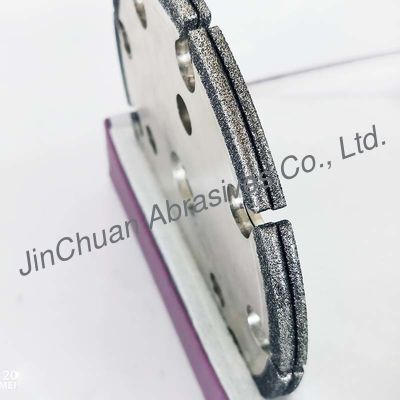 Shape Cbn Elmas Taşlama Tekerlekleri Çelik Malzeme Yuvarlak Şekil Yüksek Performans