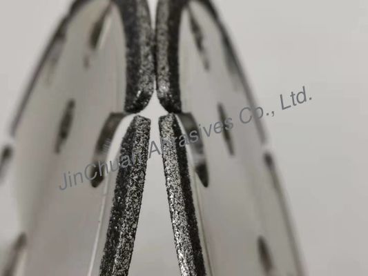 145*3*22.2*2.4*7.5 Dinasaw CBN Siklon Taşlama Tekerleği Elektrolizli CBN Zincirli Testere Yuvalı Bileme Tekerleği