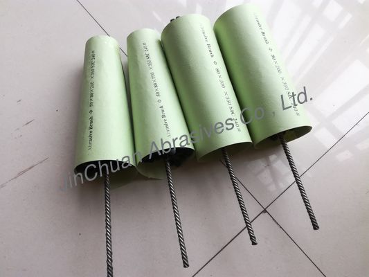 SIC 80*200*350 Silikon Karbür Aşındırıcı Fırçada Esnek Honlama Fırçası