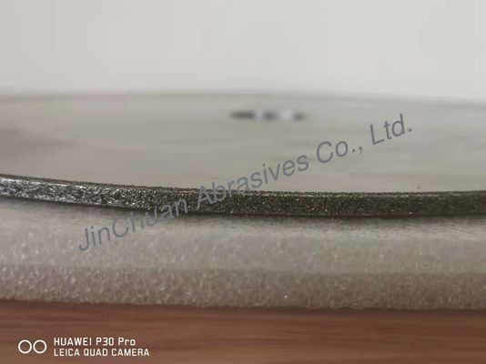 Çelik Gövdeli Kesme Bıçağı D40/45 ile Gri Elektrolizli Elmas Taşlama Taşları