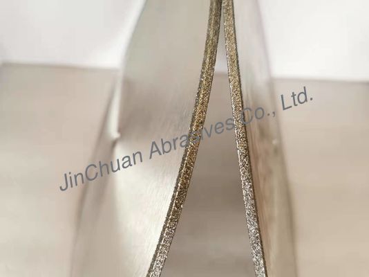 D35/40 İrmik Elektrolizli Elmas Taşlama Taşları Kesme Diski 350*4*25.4*4mm