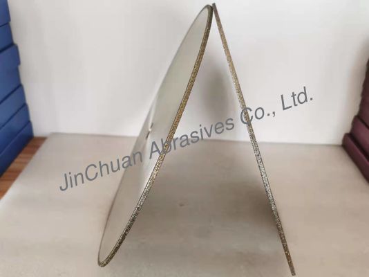 D35/40 İrmik Elektrolizli Elmas Taşlama Taşları Kesme Diski 350*4*25.4*4mm