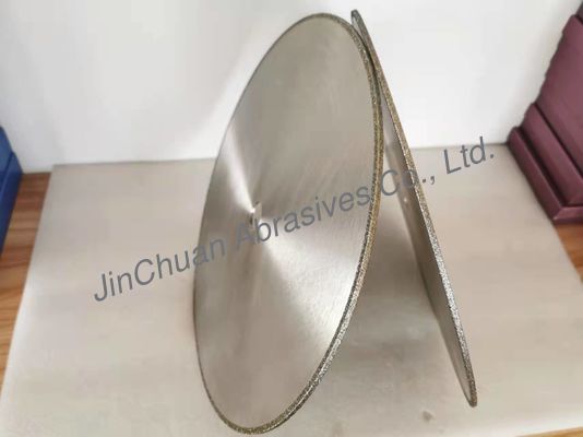 D35/40 İrmik Elektrolizli Elmas Taşlama Taşları Kesme Diski 350*4*25.4*4mm