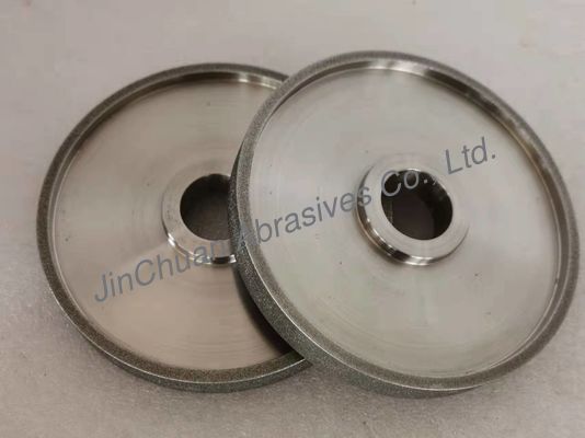 Elektroliz CBN Elmas Çark Woodturning B80/100 Grit 152*12.7*34.93*5mm